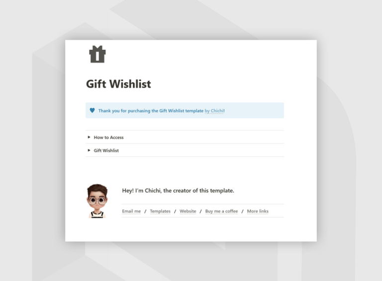 Christmas Family Wish List